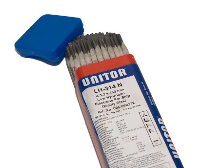 Case of Unitor LH-314N Steel Welding Rods