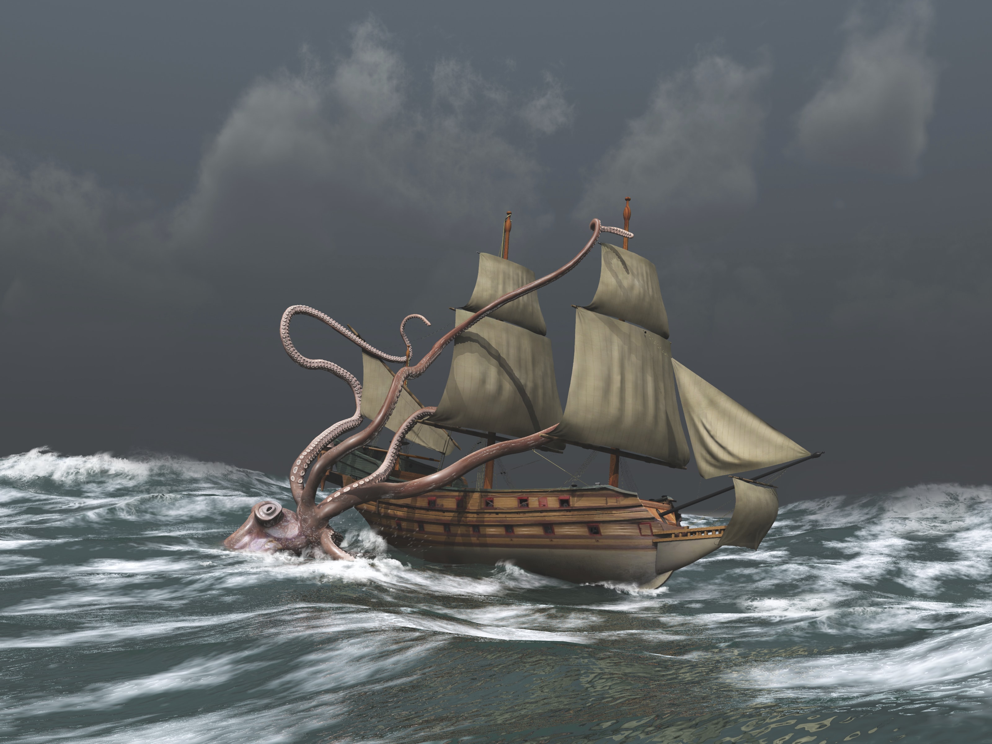 Creatures of the Deep: The Giant Squid | Offshore Supply