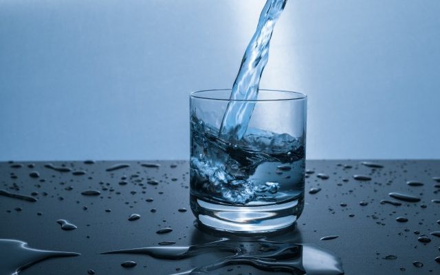 glass of water
