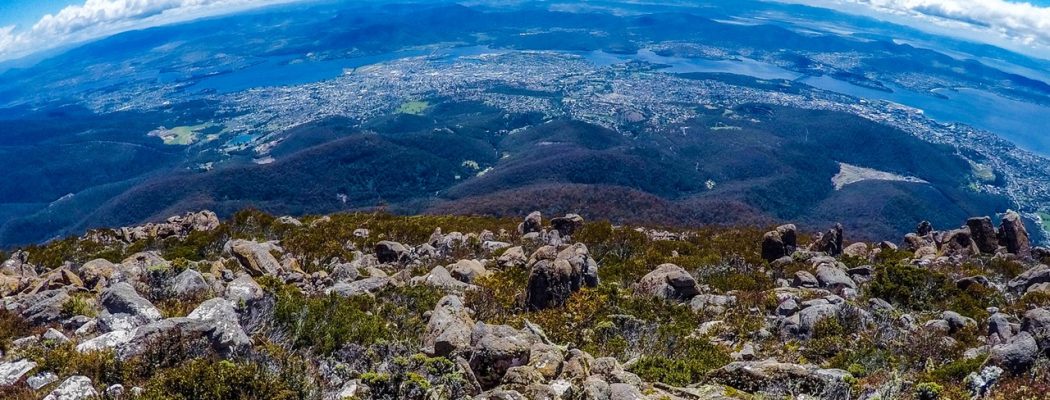 views from the top of a mountain