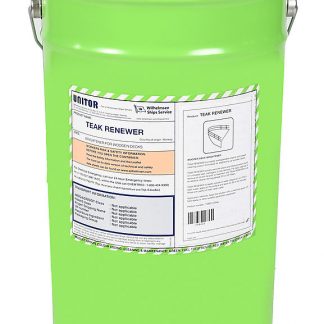 green tin of product