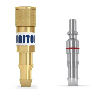 Quick Coupl. AC Hose to Hose 3/8"