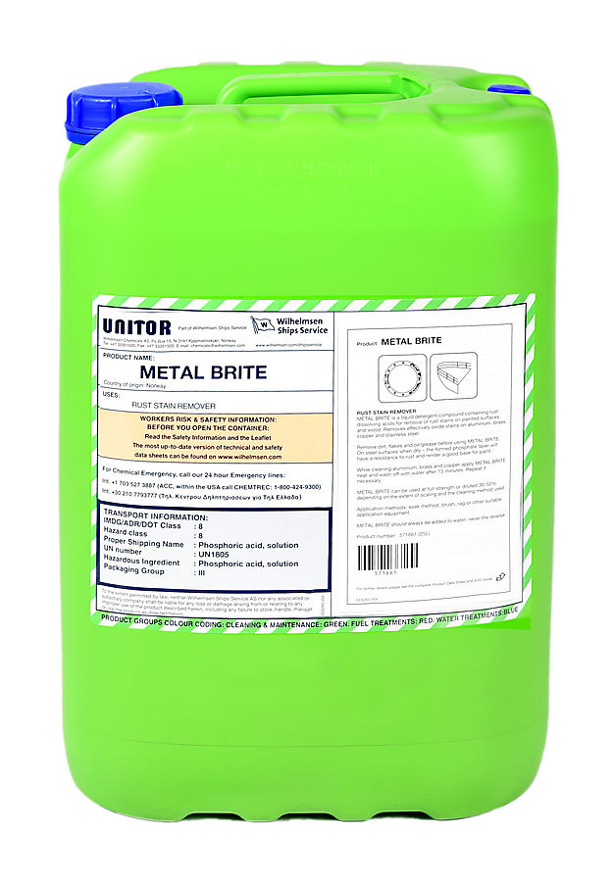Unitor metal brite